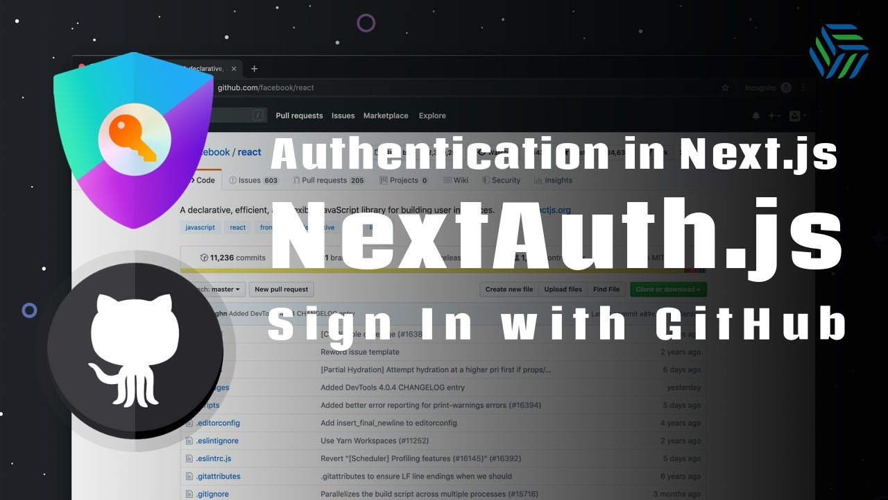 NextAuth.js | Quick and easy GitHub Sign-in button for Next.js apps