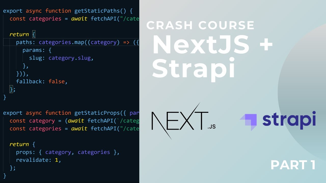 NextJS + Strapi Crash Course