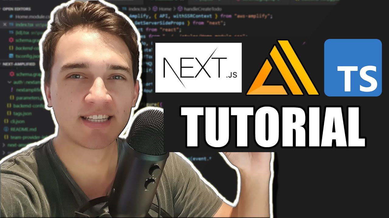 AWS Amplify, Next.JS, Typescript Tutorial - Full Stack Application with GraphQL API & Authentication