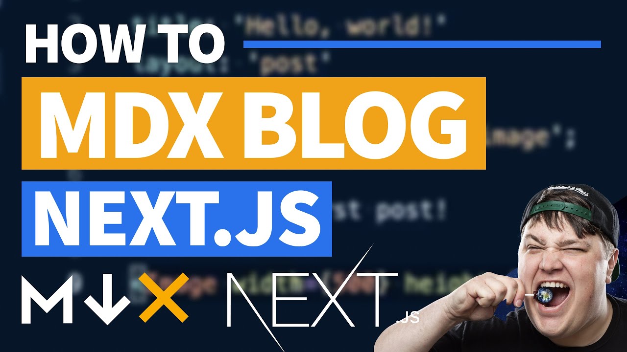 Use MDX in Next.js to Dynamically Create Pages for a Blog