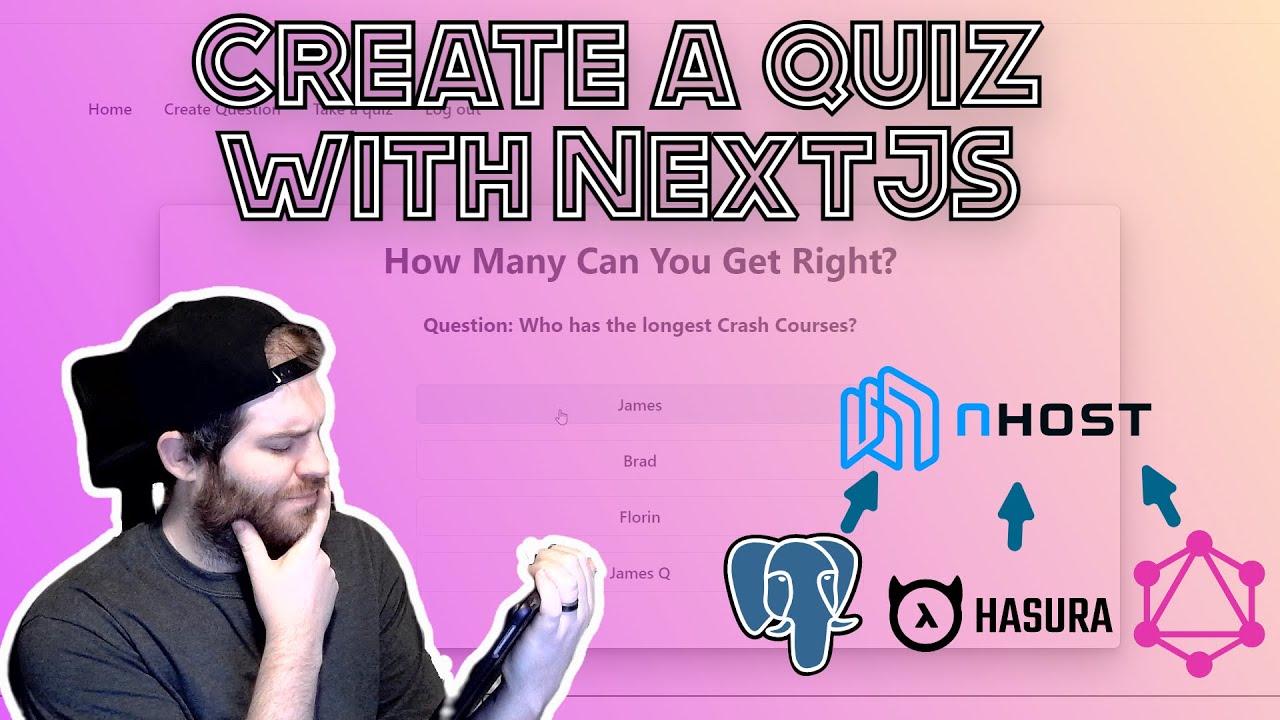 Quiz Crash Course with Next.js and Nhost.io